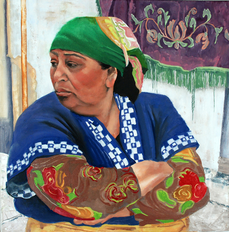 Street Seller, Uzbekistan
